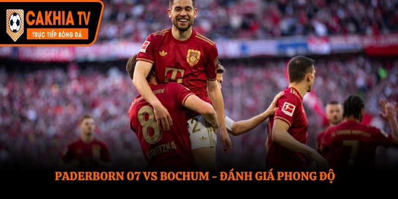 Nhìn lại phong độ Paderborn 07 vs Bochum